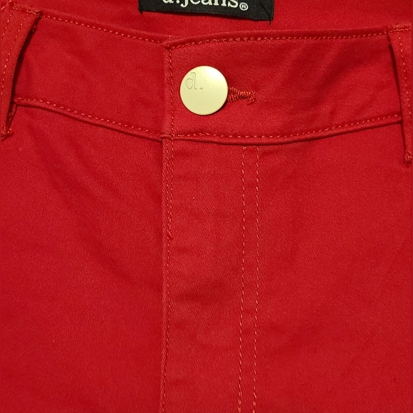 D.jeans size 12 red pants - Picture 5 of 6